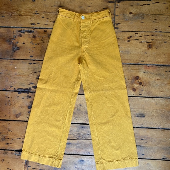 Jesse Kamm Sailor Pants- Caribbean Gold - Picture 12 of 14